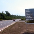 Plaque routiere à Santarem