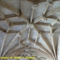 Voûte du cloitre du monastère des Hiéronymites à Lisbonne