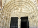 Cathédrale de Bourges  : Portail des quatre évangélistes