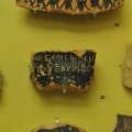Tessons d'ostracisme Musée de l'Acropole Athènes 2012
