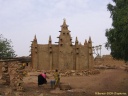 Mosquée dans un village dogon