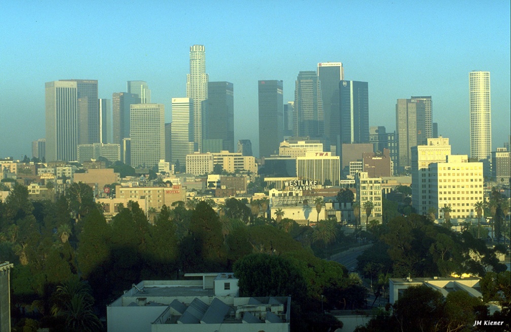 Le Central Business District de Los Angeles
