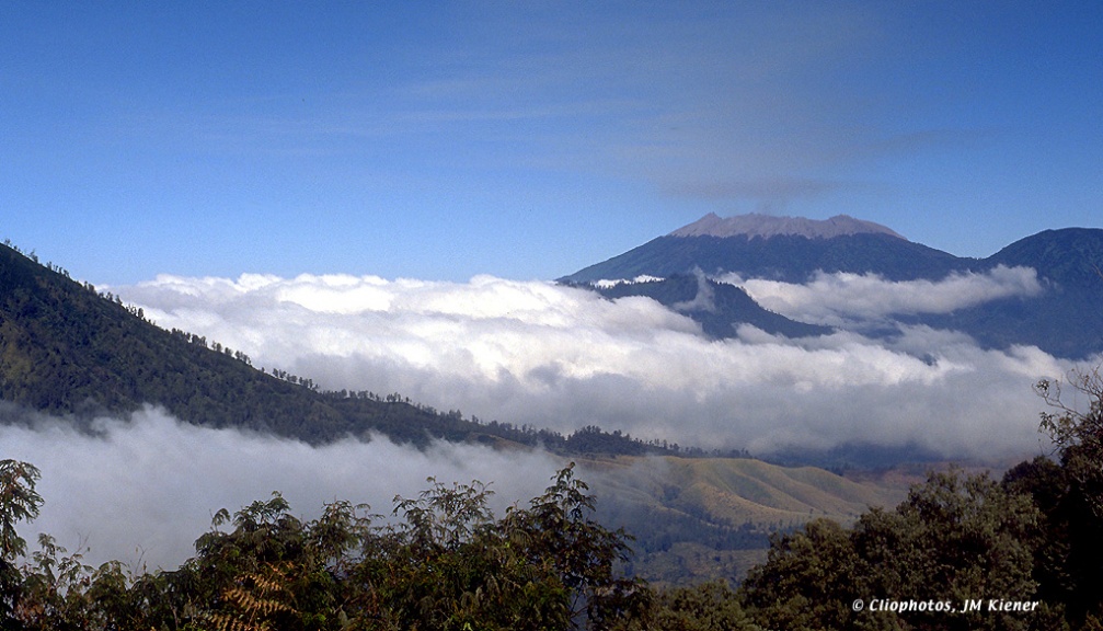 Le volcan Raung, Java