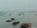 Convoi fluvial près de Shanghai