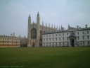Vue intérieure du Kings College de Cambridge