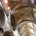 salisbury : intérieur de la cathédrale