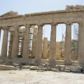 La façade du Parthénon