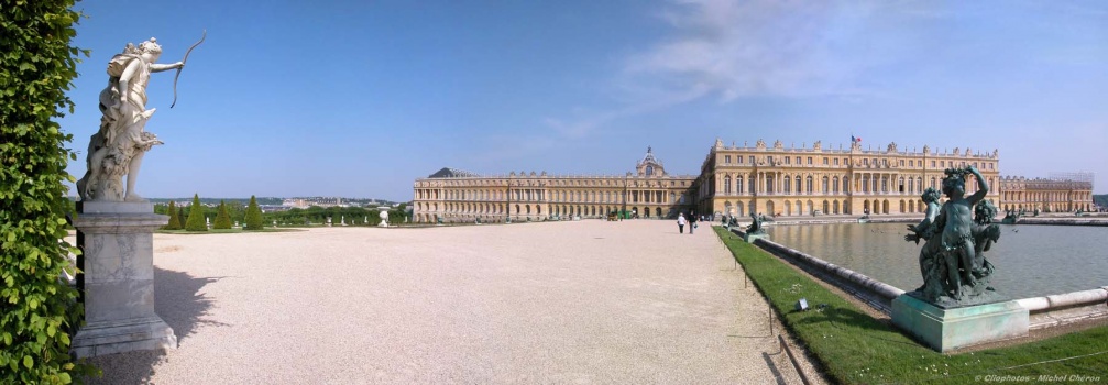 Versailles : la façades des jardins
