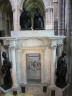Basilique de saint Denis : le mausolée d'Henri II et catherine de Médicis.