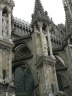 Cathédrale de Reims : arcs boutants doubles