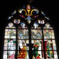 Vitrail de l’Annonciation, cathédrale de Bourges