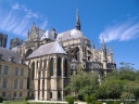 chevet de la cathédrale de Reims