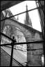 Cathédrale de Rouen : arc-boutant et flèche
