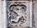 Cahédrale de Rouen : quadrilobe du portail des Libraires 1