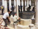 Damas - Mosquée - cour, fontaine