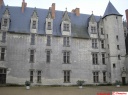 Façade du logis du château de Plessis Bourré
