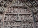 Tympan de la cathédrale de Strasbourg