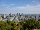 Montréal centre vu du Mont Royal