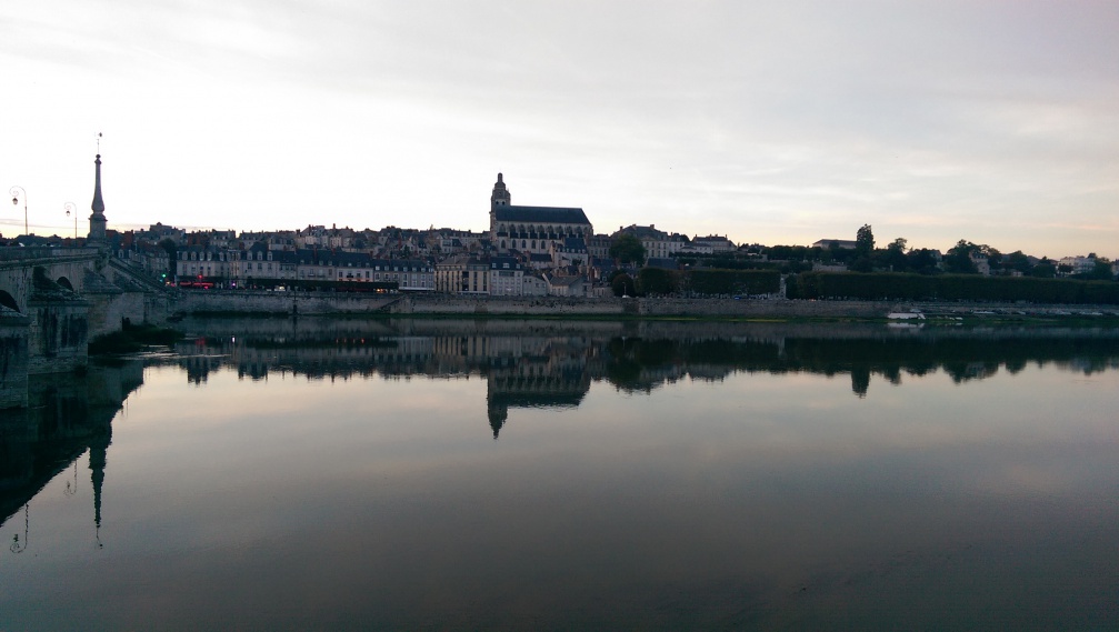 Le centre de Blois sur la Loire