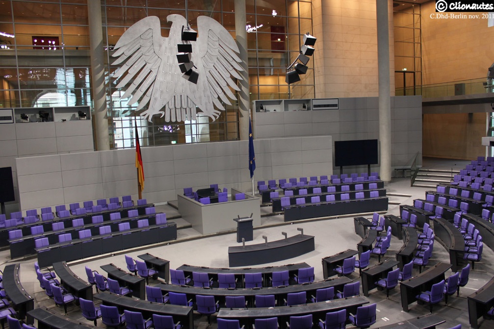 Hémicycle du Bundestag