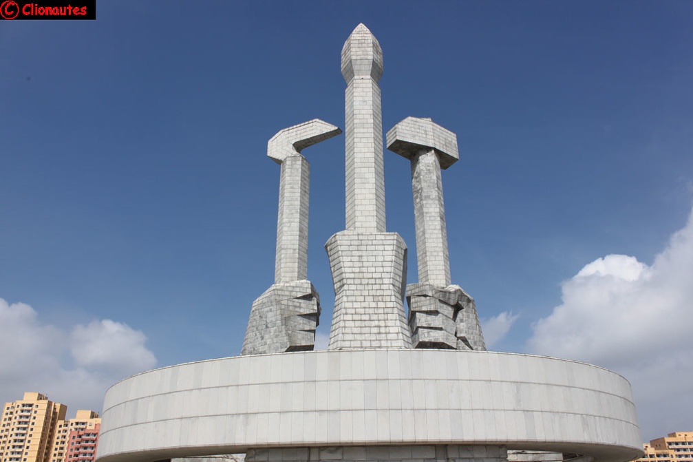 Monument de la fondation du Parti des travailleurs, Pyongyang, Corée du Nord