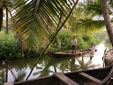 Dans les Backwaters du Kerala, Inde