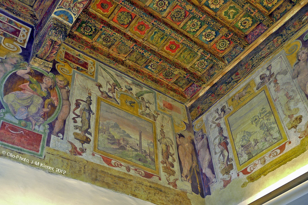 Palais Altemps, fresques et plafond