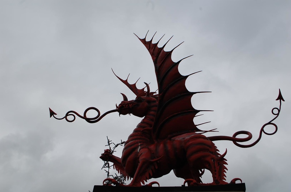Le dragon gallois de Mametz dans la Somme