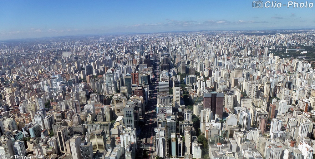 Panorama de São Paulo autour de l'avenue Paulista
