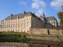 Vue de l'abbaye de Saint-Michel en Thiérache