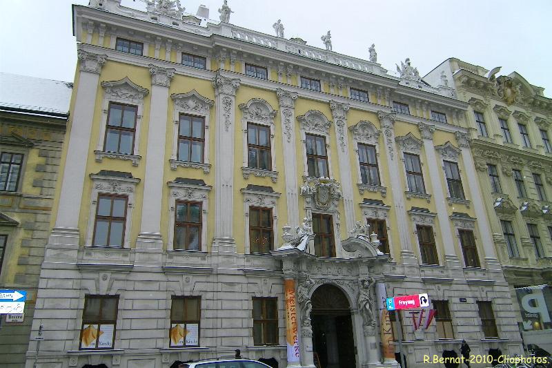 Vienne - Façade du palais Kinsky
