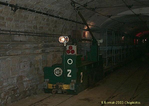Ligne Maginot - chemin de fer souterrain