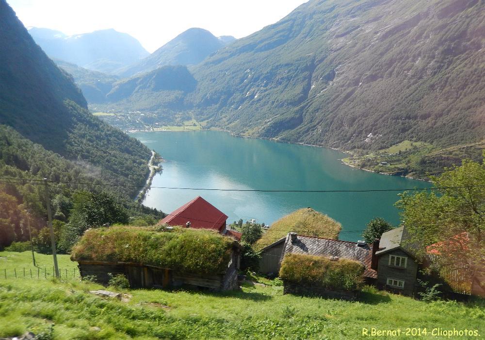Fond de vallée du Geirangerfjord