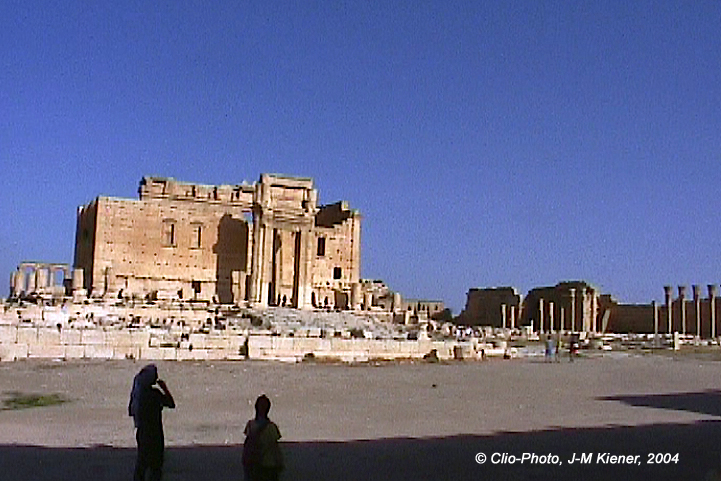 Palmyre : temple de Baal