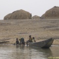 Des pêcheurs  à Mopti (Mali)