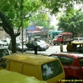la circulation dans Delhi