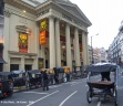 Pousse-pousse et rickshaws à Londres.