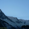 De l'aiguille du midi au Mont Blanc