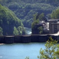 Le barrage de Génissiat (Ain)