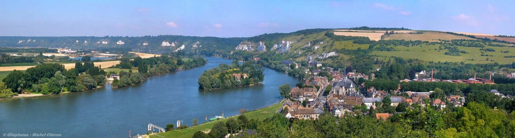 La vallée de la Seine aux Andelys
