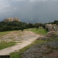 Vue de l'Acropole depuis la colline de la Pnyx