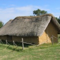 Reconstitution d'une maison néolithique