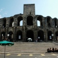 Arles, vue générale de l'amphithéâtre