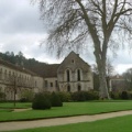 Panoramique de l'abbaye de Fontenay
