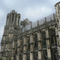 Nef côté sud de la cathédrale de Reims