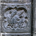 Cathédrale de Rouen : quadrilobe du portail des Libraires 3