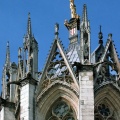 Cathédrale de Rouen : la Vierge dorée