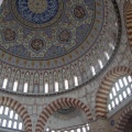 Intérieur de la coupole de la mosquée de Selim II à Edirne