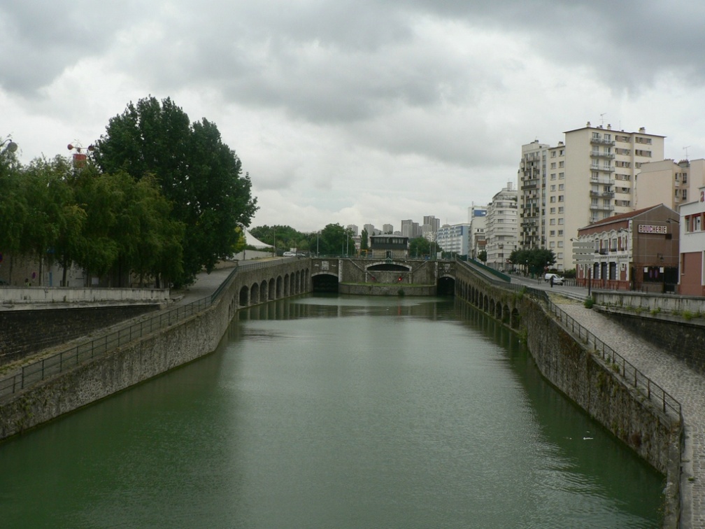 Ecluse du canal Saint Denis