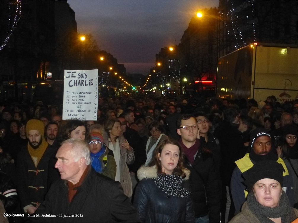 Marche Républicaine parisienne du 11 janvier 2015
